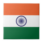 インド国旗 タイル (正面)