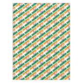 インド国旗 テーブルクロス (正面)