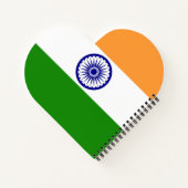 インド国旗 ノートブック (裏面)