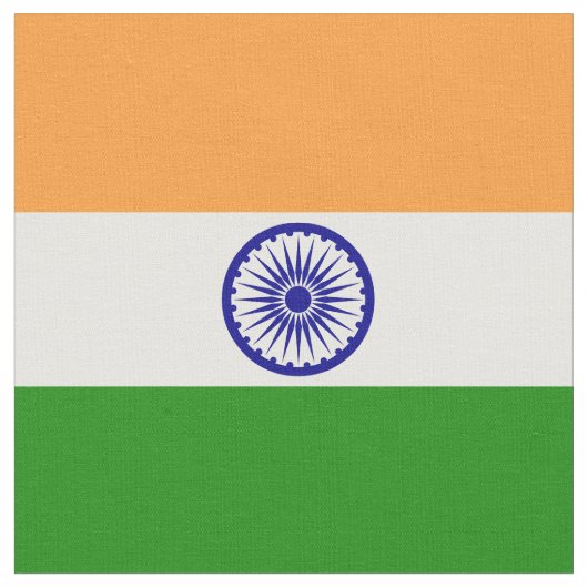 インド国旗 ファブリック (クローズアップ)