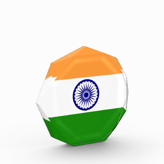 インド国旗 フォトブロック (左)