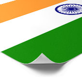 インド国旗 ポスター (角)