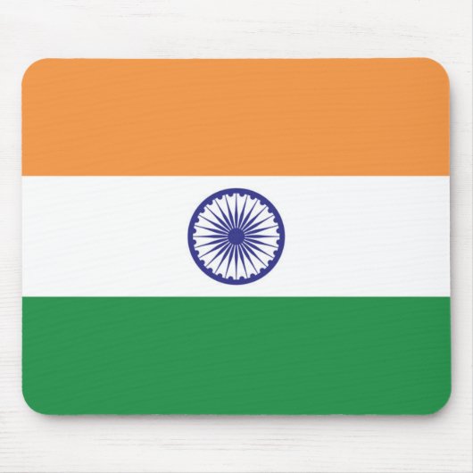 インド国旗 マウスパッド (正面)