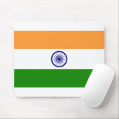 インド国旗 マウスパッド (マウス)