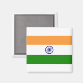 インド国旗 マグネット (正面/裏面)