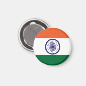 インド国旗 マグネット (正面/裏面)