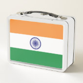 インド国旗 メタルランチボックス (裏面)