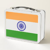 インド国旗 メタルランチボックス (裏面)