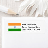 インド国旗 ラベル (インサイチュ)