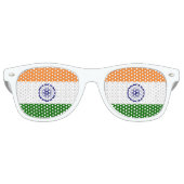 インド国旗 レトロサングラス (正面)