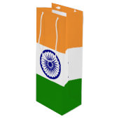 インド国旗 ワインギフトバッグ (正面アングル)