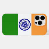 インド国旗 iPhoneケース (裏面横)