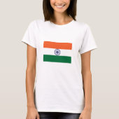 インド国旗 Tシャツ (正面)