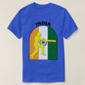 インド国旗 Tシャツ (デザイン正面)