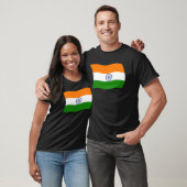 インド国旗Tシャツ Tシャツ (ユニセックス)