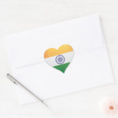 インド愛の旗プライドハートシール ハートシール (封筒)