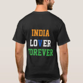 インド愛好家のためのアイテム Tシャツ (裏面)