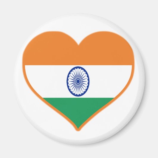 インド愛 マグネット (正面)