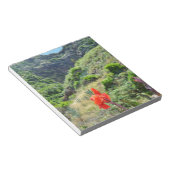 インド打撃(Cannaのインドのpurpurea) ノートパッド (アングル)