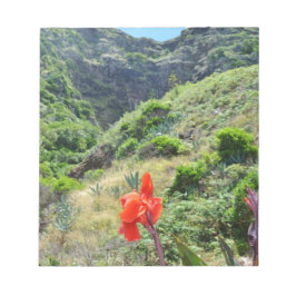 インド打撃(Cannaのインドのpurpurea) ノートパッド