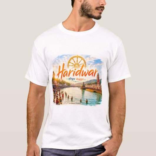 インド文化Tシャツ Tシャツ (正面)