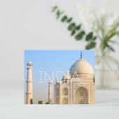 インド旅行のはがき：タージ・マハル ポストカード (スタンド正面)