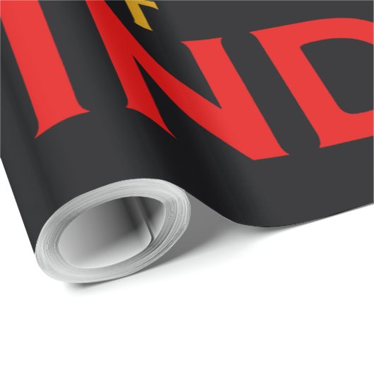 インド旅行ポスターインディアンヴィンテージアート ラッピングペーパー (ロールコーナー)