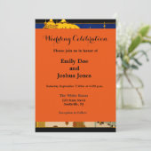 インド旅行ポスターインディアンヴィンテージアート 招待状 (スタンド正面)