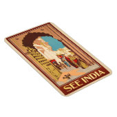 インド旅行ポスター磁石 マグネット (右側)