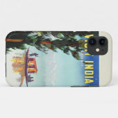 インド旅行ポスターiPhoneケース Case-Mate iPhoneケース (裏面(横))