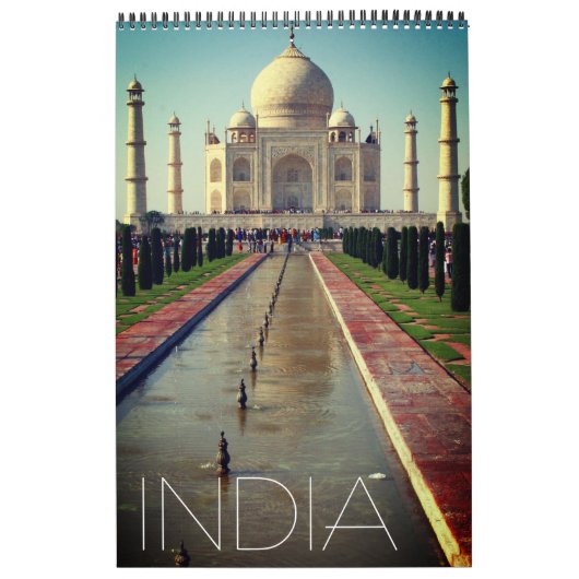 インド旅行 2026 カレンダー (カバー)