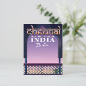 インド東部のベンガル湾、チェンナイ ポストカード (スタンド正面)