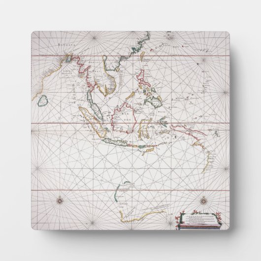 インド東部の海図 |インドネシア フォトプラーク (正面)