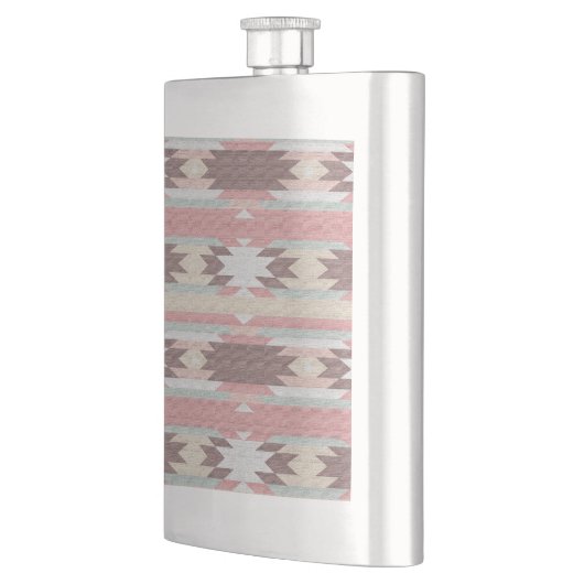 インド毛布 フラスク (左)