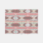 インド毛布 フリースブランケット (正面(横))