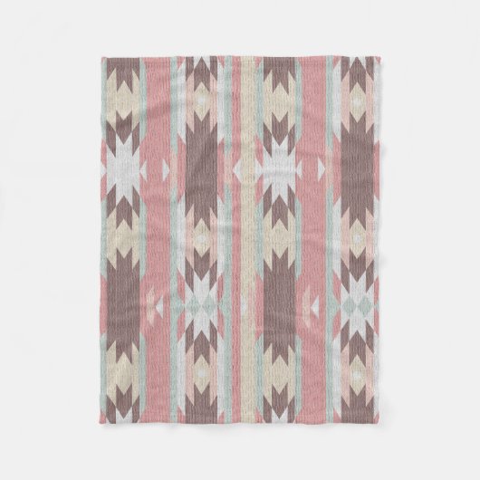 インド毛布 フリースブランケット (正面)