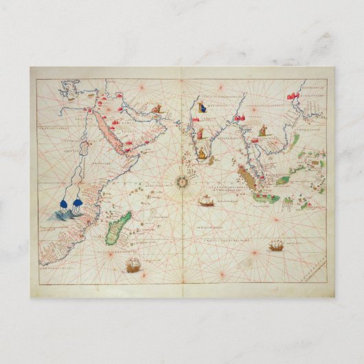 インド洋 ポストカード (正面)