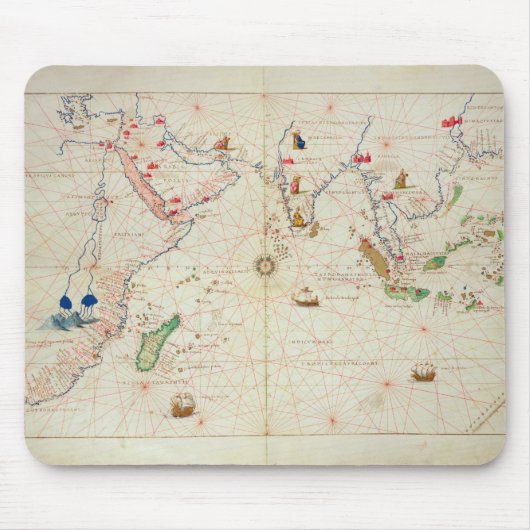 インド洋 マウスパッド (正面)