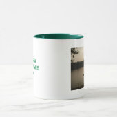 インド湖、NYの日没 マグカップ (中央)