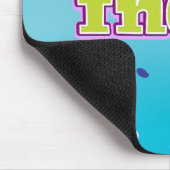 インド漫画旅行プリント。 マウスパッド (コーナー)