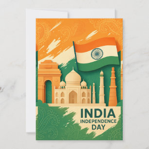 インド独立記念日カード