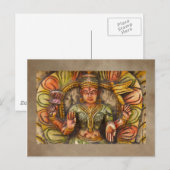 インド瞑想はがき ポストカード (正面/裏面)
