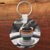 インド精神 キーホルダー (正面)