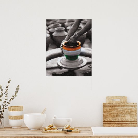 インド精神 ポスター (キッチン)