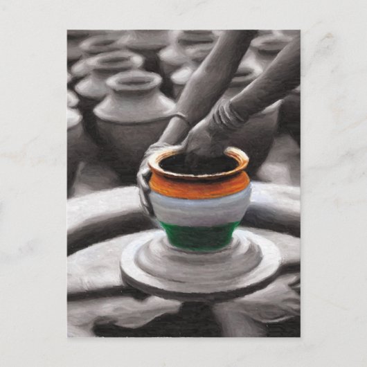 インド精神 ポストカード (正面)