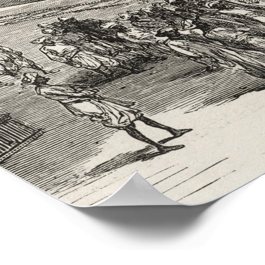 インド総督の訪問 ポスター (角)