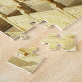 インド羅城山寺湖。 ジグソーパズル (側面)