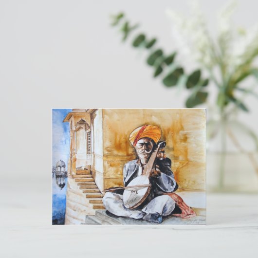 インド色 ポストカード (スタンド正面)