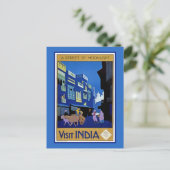 インド訪問 ポストカード (スタンド正面)