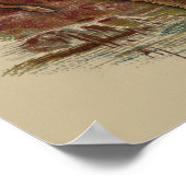 インド野生生物 – インディアンゾウ ポスター (角)